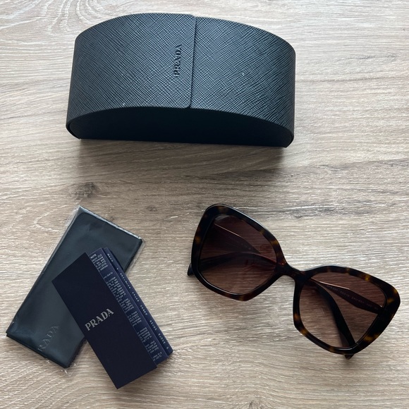 Prada Milano Women’s Sunglasses | Tortoise | PR 03YS main image 12